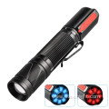 2022 New High Technology Stepless Dimming Tail Switch Waterproof Outdoor Military Grade Focusable Flashlight Rechargeable